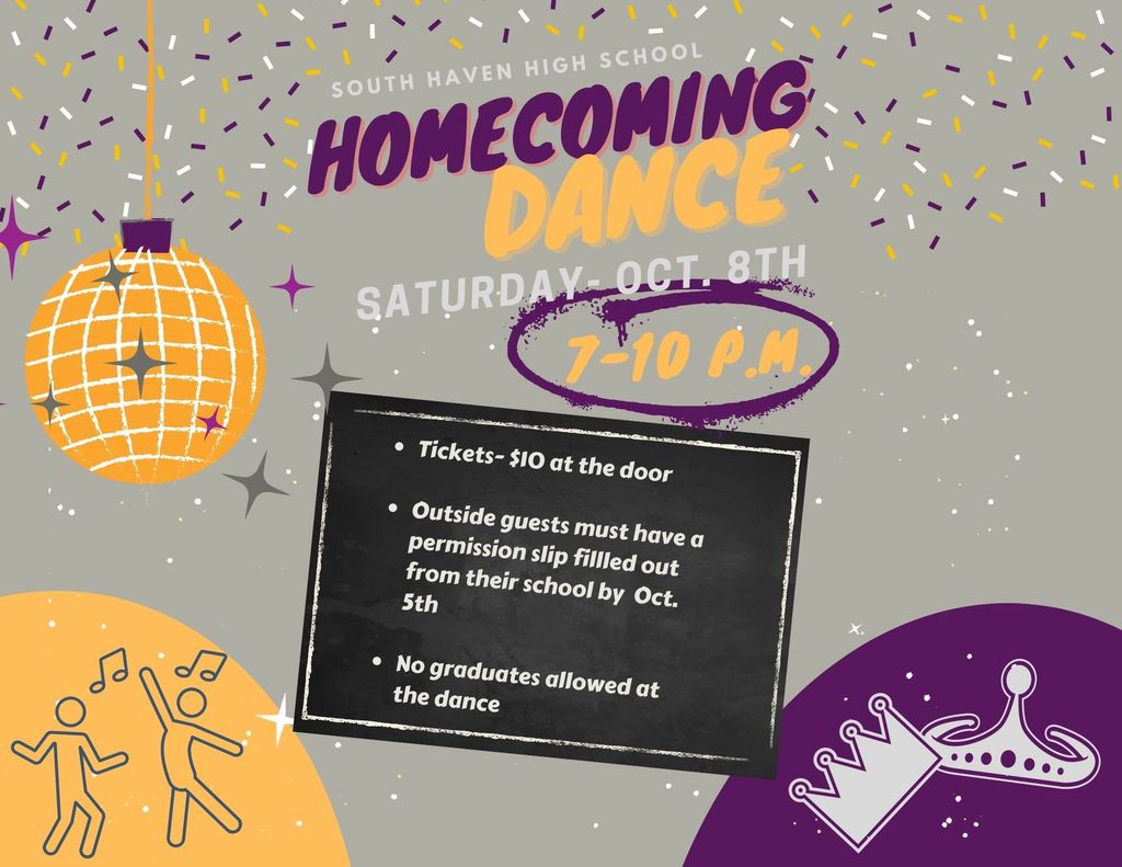 SHHS Homecoming Dance - Oct. 8