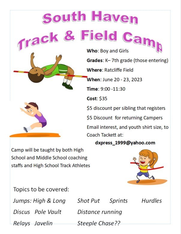 track camp flyer